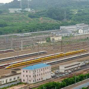 0J773深圳北动车所待出库