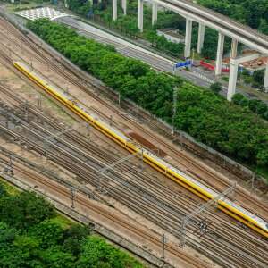 DJ773出深圳北站